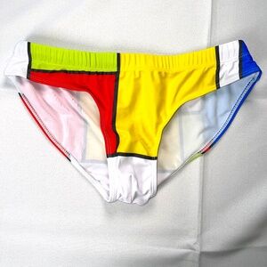 Colorful Men's Swim Briefs
